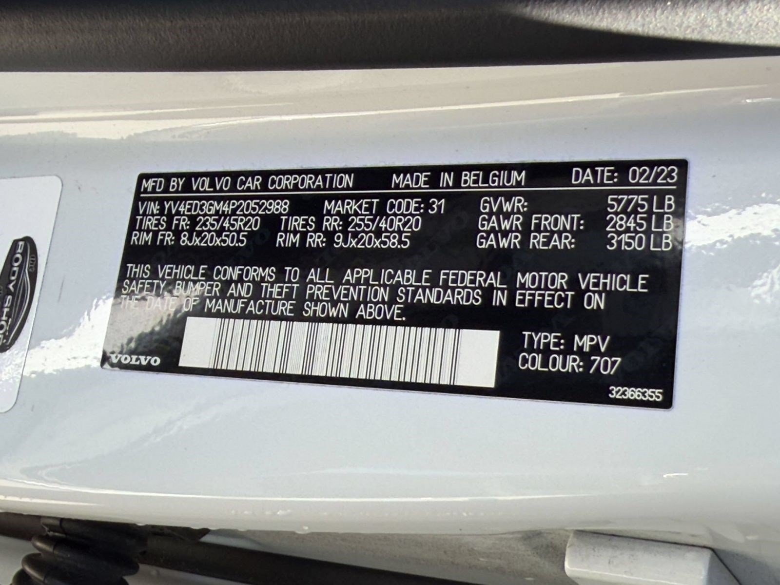 Used 2023 Volvo C40 P8 Recharge Ultimate AWD/4WD image 26