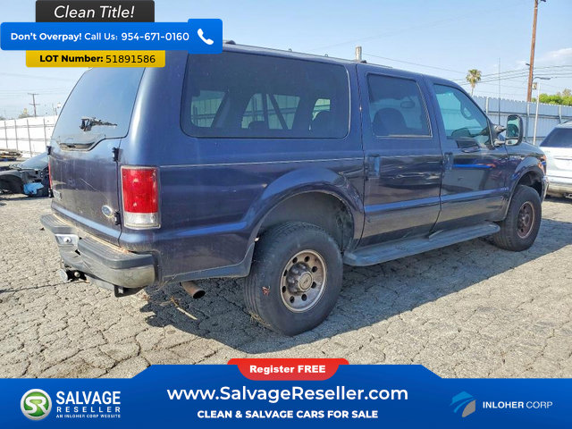Used 2000 Ford Excursion XLT AWD/4WD image 4