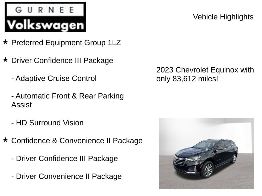 Used 2023 Chevrolet Equinox Premier AWD/4WD image 8
