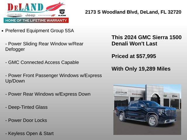 Used 2024 GMC Sierra 1500 Denali w/ Technology Package image 7