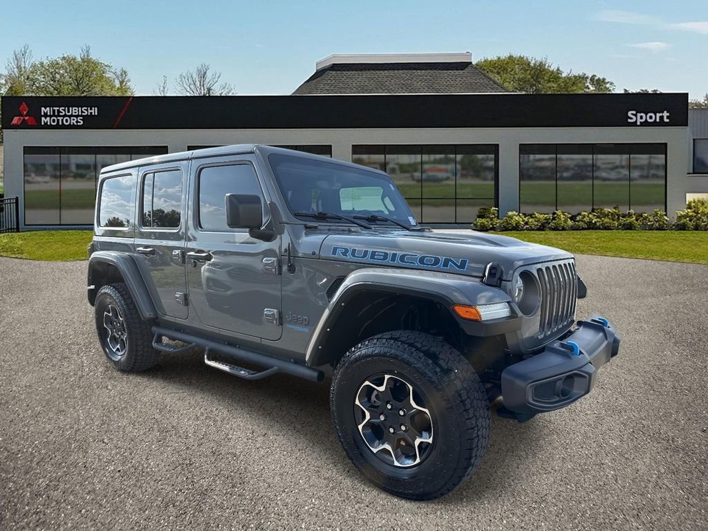 Used 2021 Jeep Wrangler Unlimited Rubicon 4xe image 2