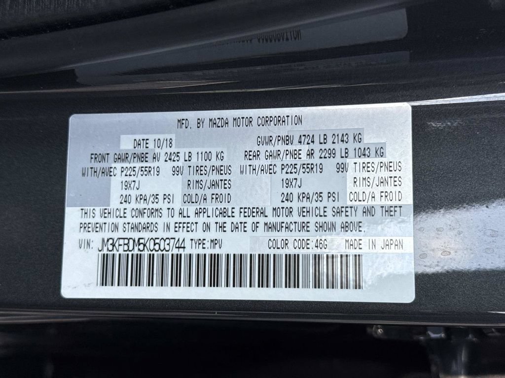 Used 2019 MAZDA CX-5 Grand Touring w/ GT Premium Package AWD/4WD image 32