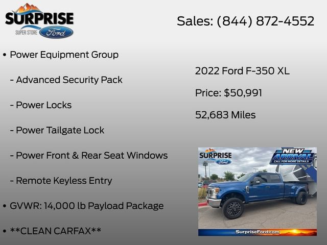Used 2022 Ford F350 XL w/ STX Appearance Package AWD/4WD image 13