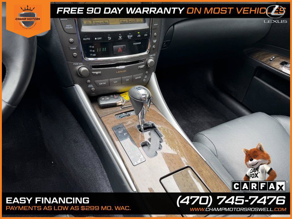 Used 2010 Lexus IS 250 w/ Preferred Accessory Package RWD image 30