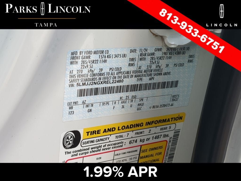 Certified 2024 Lincoln Navigator Premiere AWD/4WD image 37
