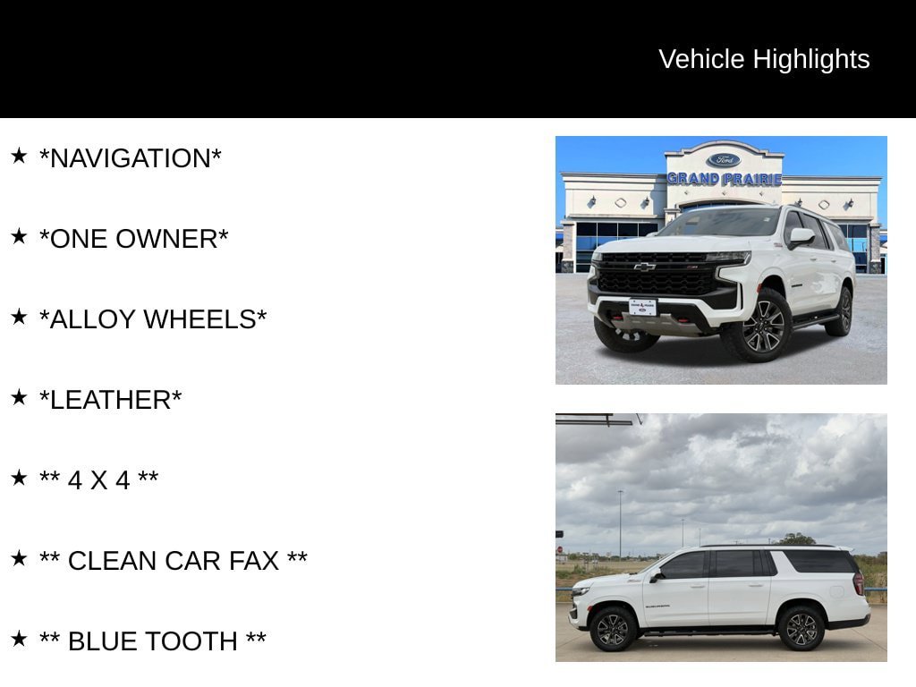 Used 2023 Chevrolet Suburban Z71 AWD/4WD image 4