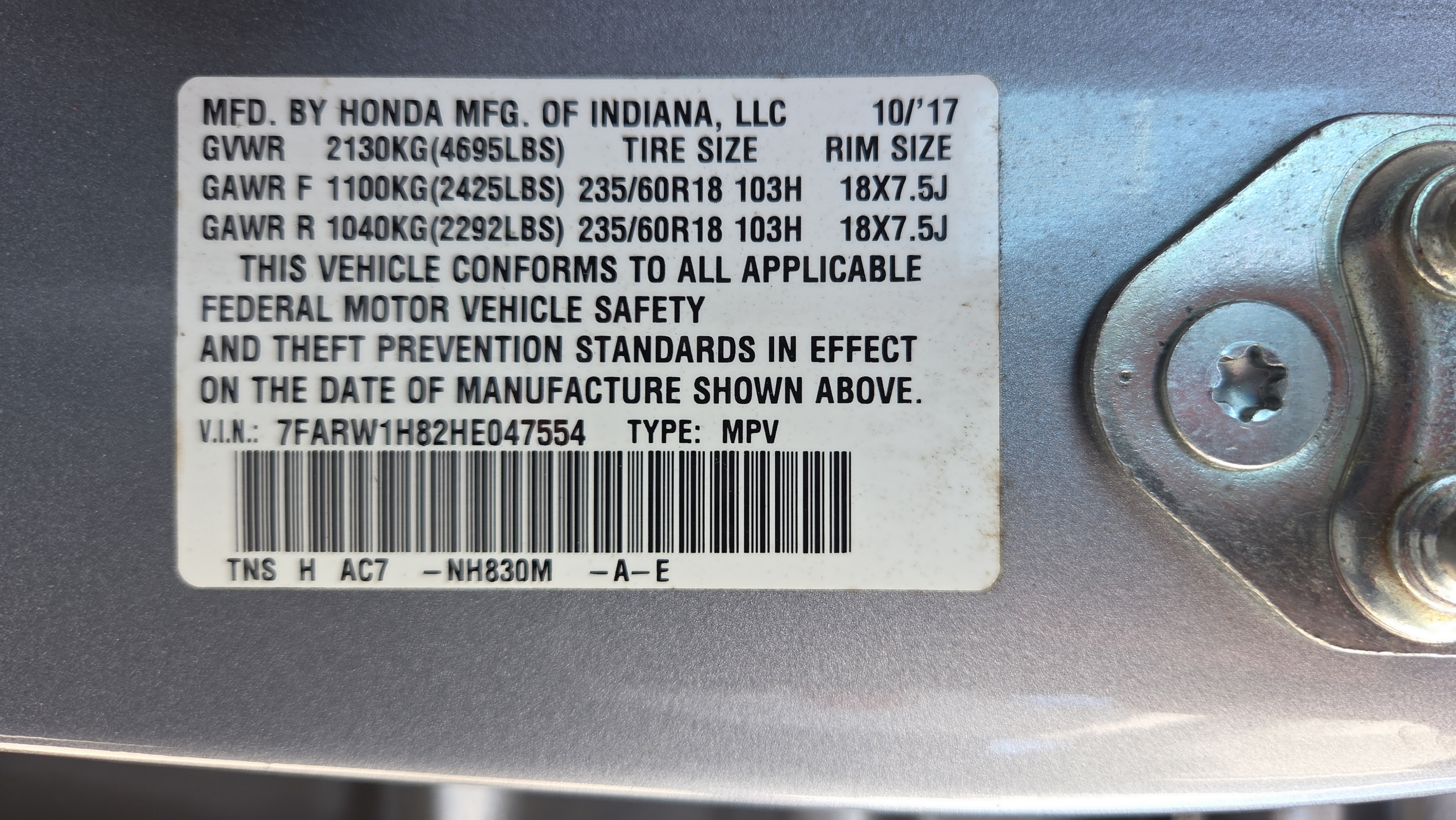 Used 2017 Honda CR-V EX-L image 21