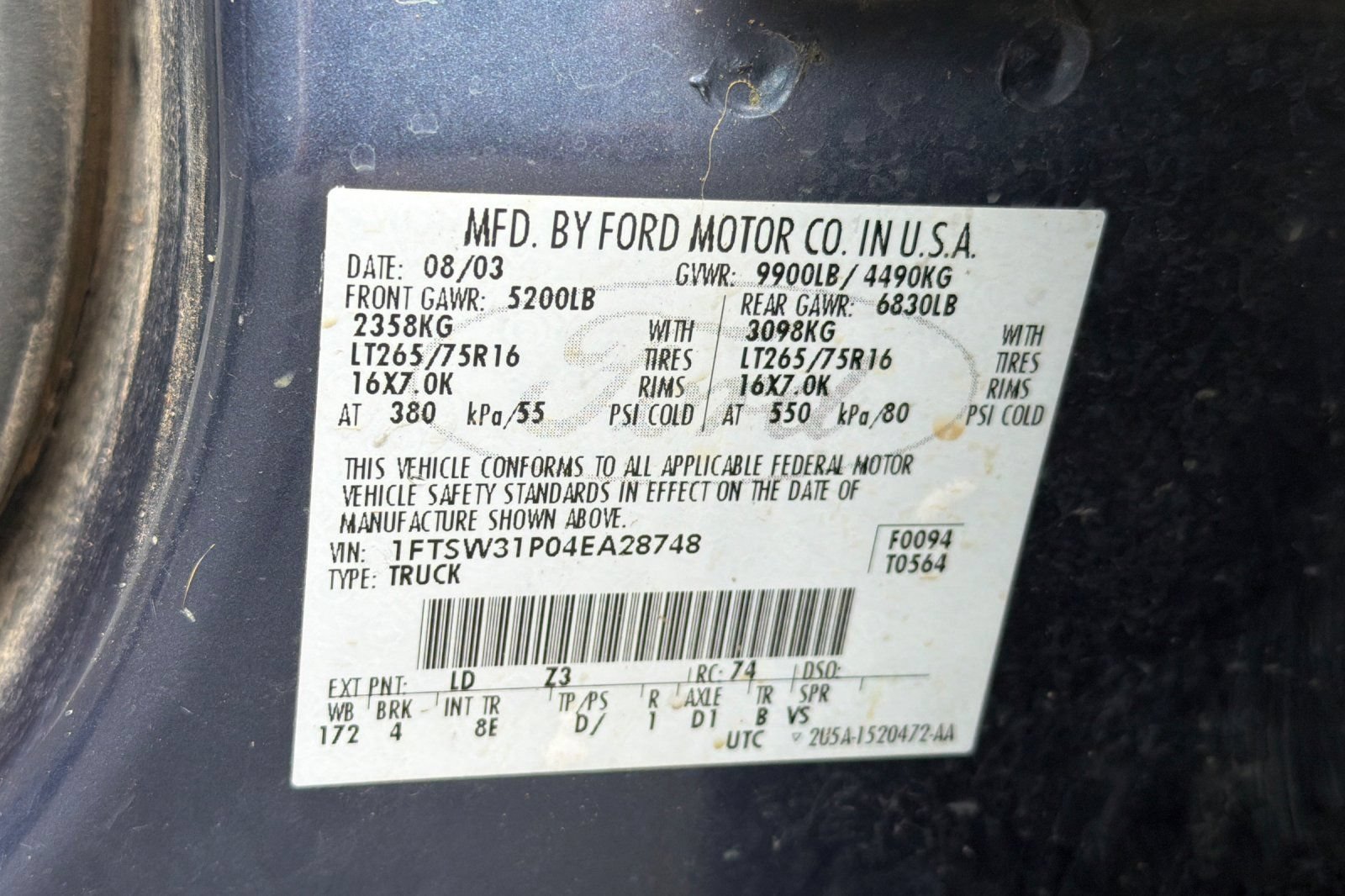 Used 2004 Ford F350 Lariat AWD/4WD image 25