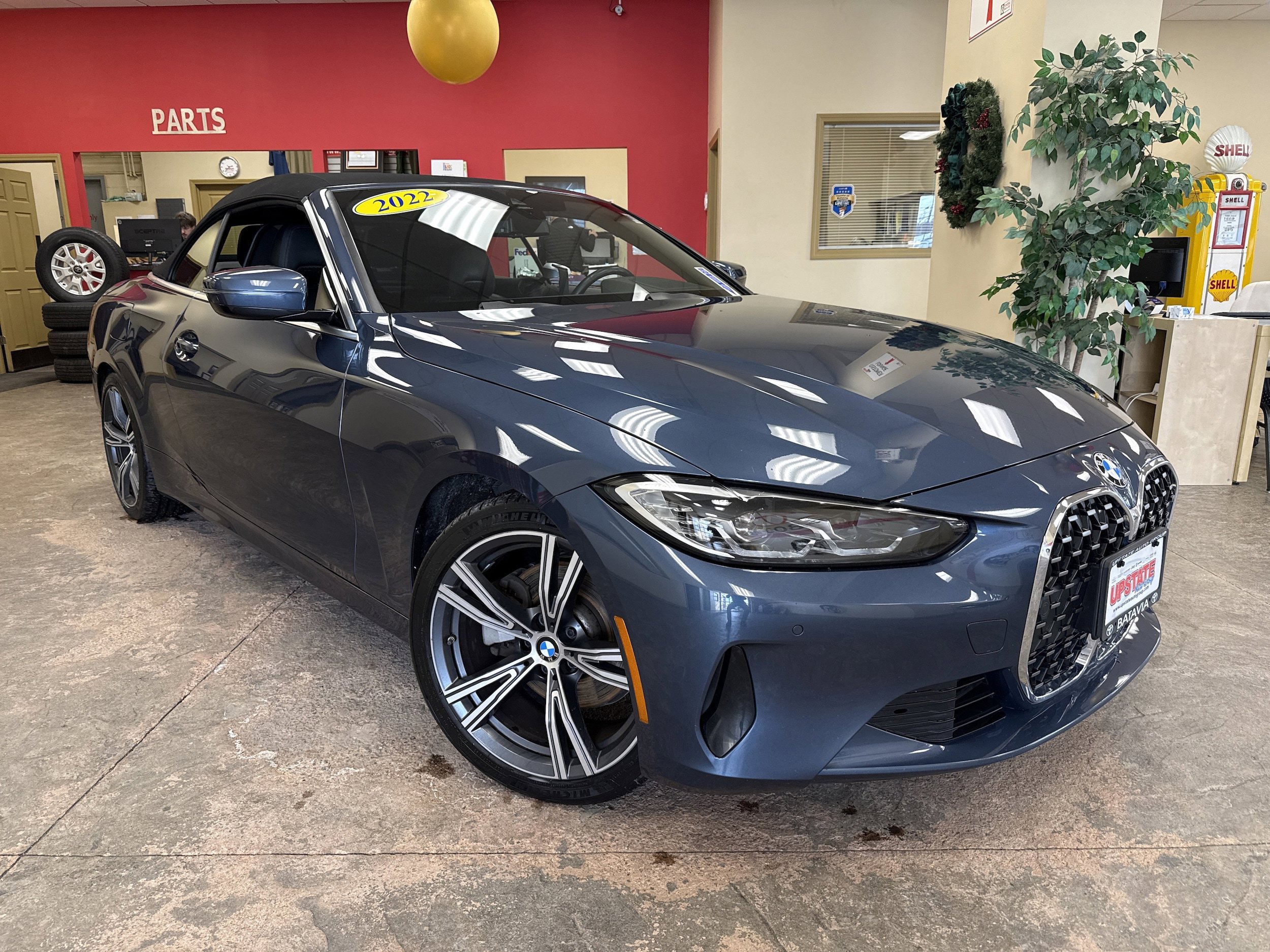 Used 2022 BMW 430i xDrive Convertible w/ Premium Package AWD/4WD video 2
