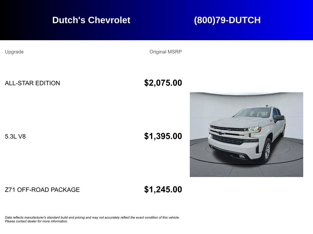 Used 2019 Chevrolet Silverado 1500 RST w/ All-Star Edition AWD/4WD image 5