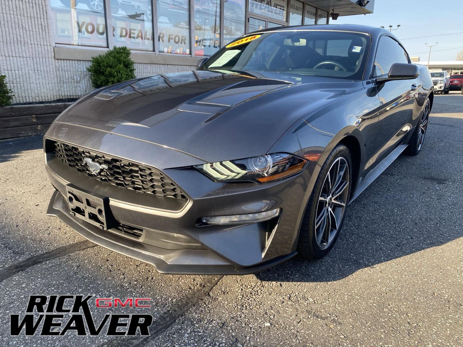 Used 2018 Ford Mustang Coupe w/ Wheel & Stripe Package RWD image 1