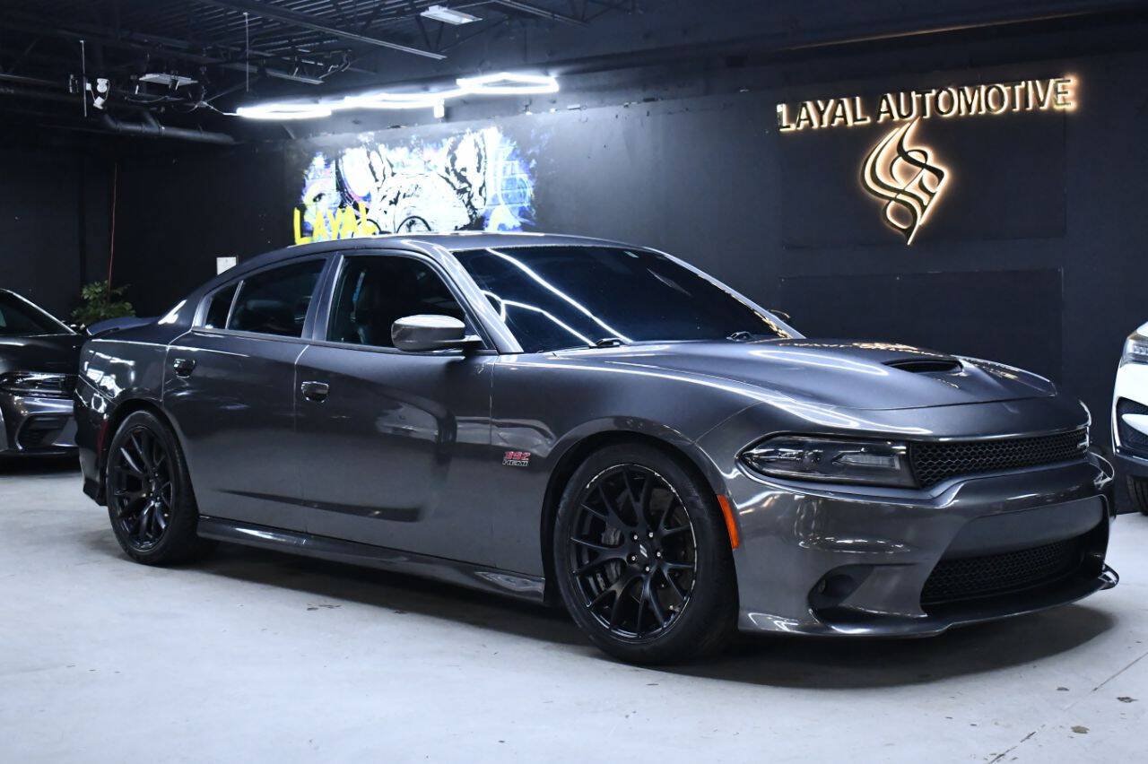 Used 2018 Dodge Charger R/T Scat Pack w/ Dynamics Package RWD image 1