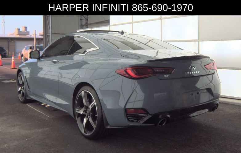 Used 2022 INFINITI Q60 Red Sport 400 w/ Carbon Fiber Package AWD/4WD image 2