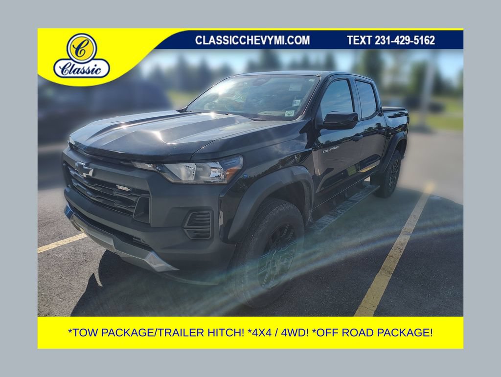 Used 2024 Chevrolet Colorado Trail Boss w/ Advanced Trailering Package AWD/4WD 360° Tour