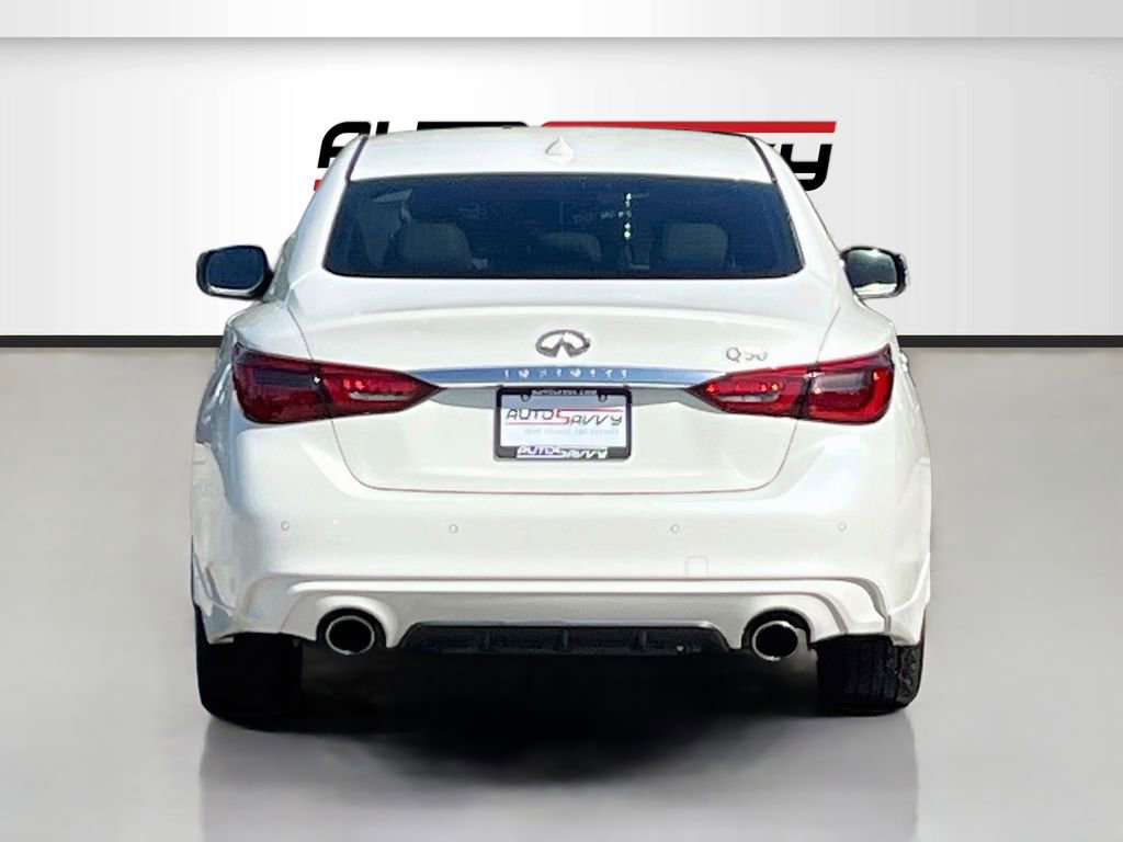 Used 2022 INFINITI Q50 Luxe w/ Cargo Package RWD image 6