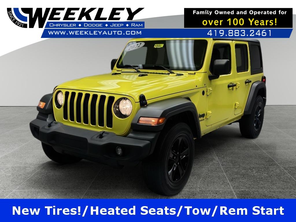 Used 2022 Jeep Wrangler Unlimited Sport