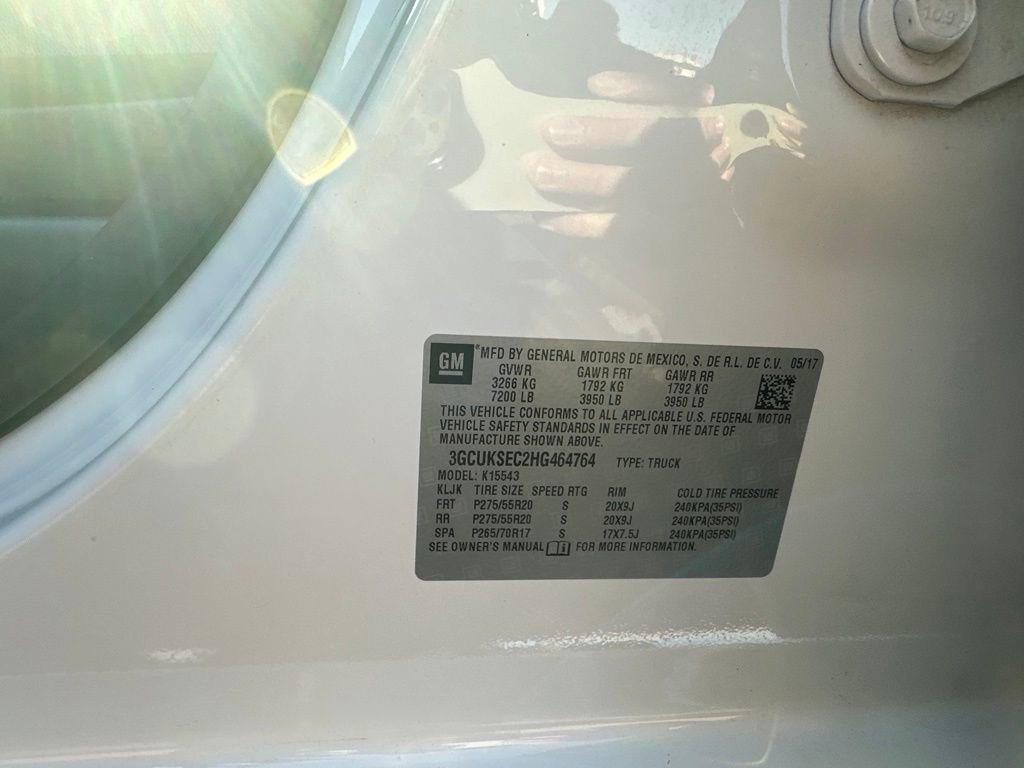 Used 2017 Chevrolet Silverado 1500 LTZ w/ Sport Package AWD/4WD image 9