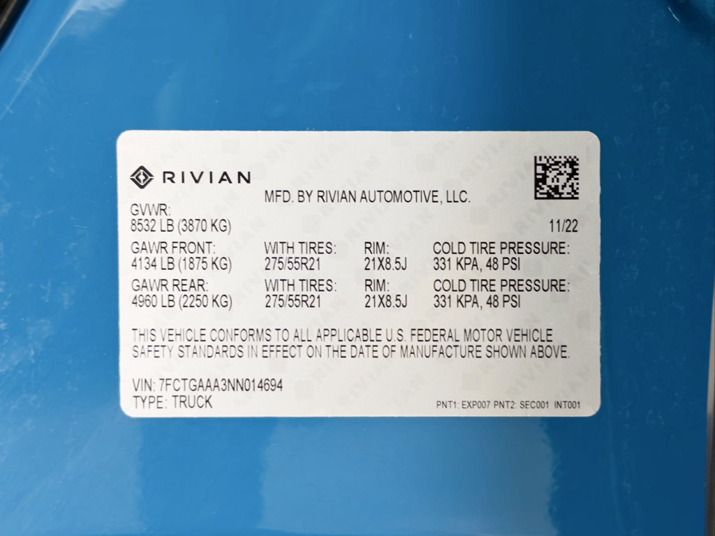 Used 2022 Rivian R1T Adventure AWD/4WD image 28