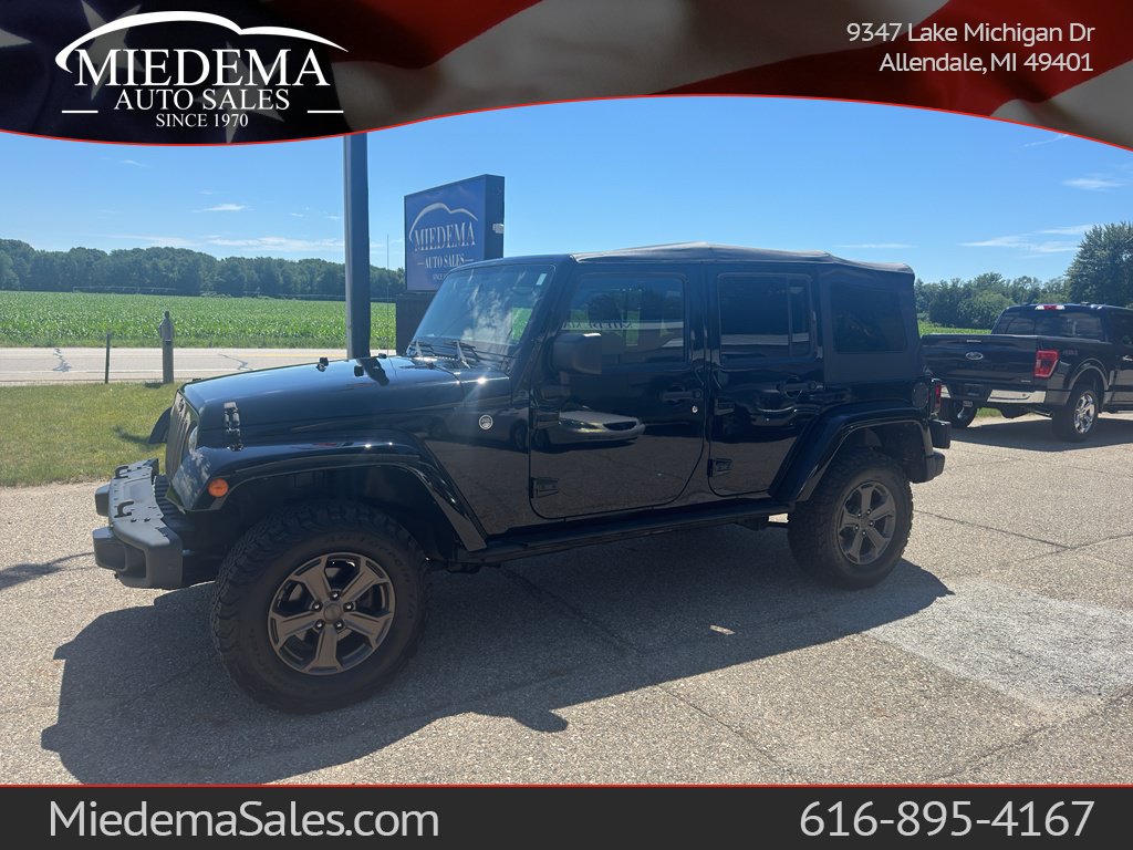 Used 2018 Jeep Wrangler Unlimited Sport AWD/4WD image 1