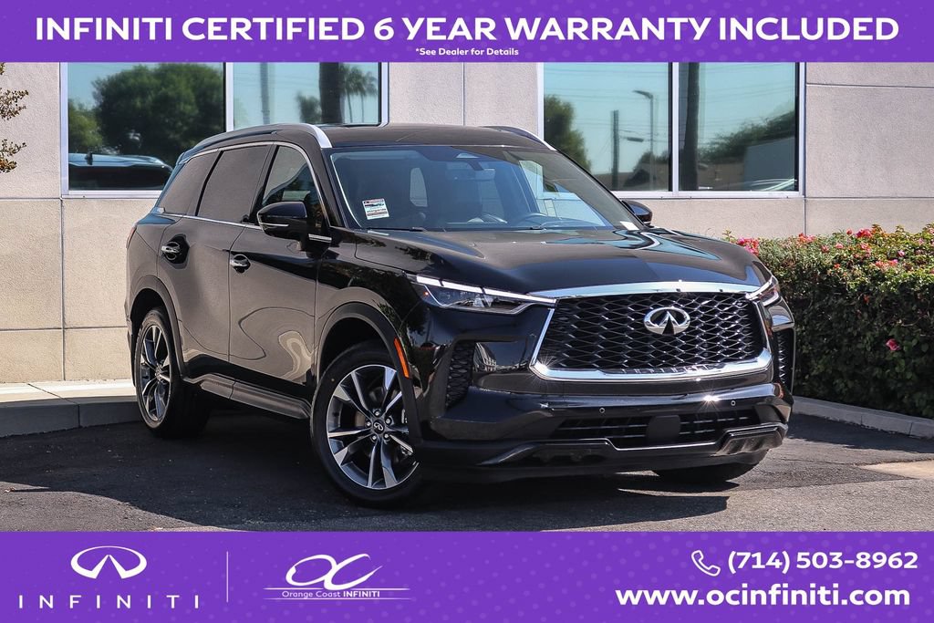 Certified 2023 INFINITI QX60 Luxe w/ Cargo Package FWD image 1