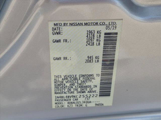 Used 2019 Nissan Altima 2.5 S image 15