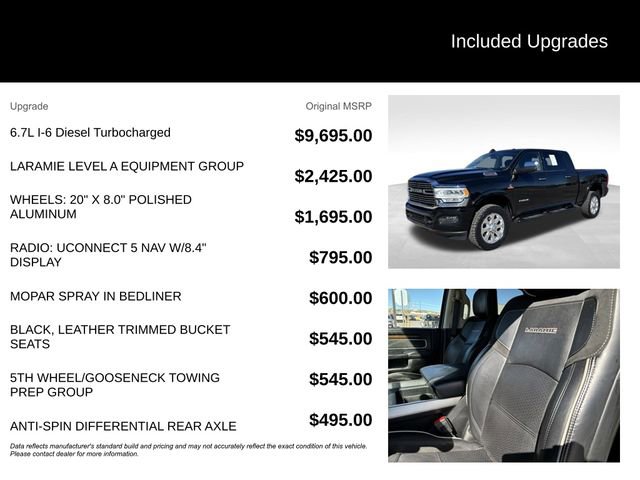 Certified 2022 RAM 2500 Laramie AWD/4WD image 5