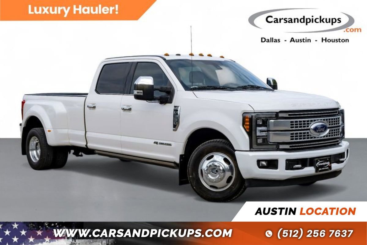Used 2018 Ford F350 Platinum w/ Platinum Ultimate Package