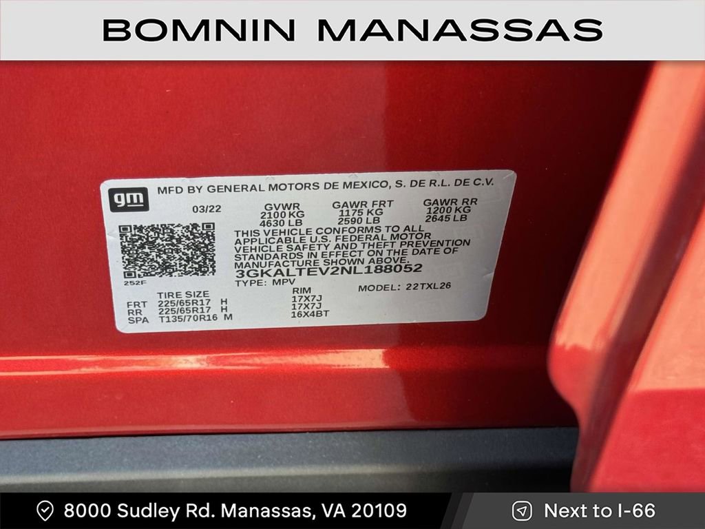 Used 2022 GMC Terrain SLE w/ LPO, Cargo Package image 30