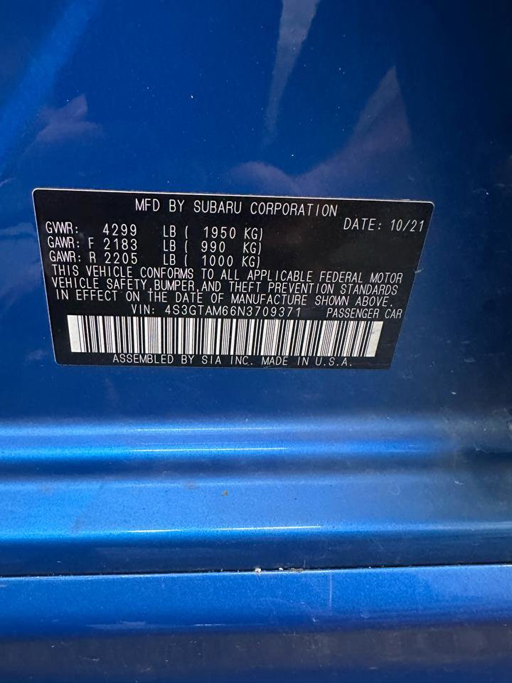 Used 2022 Subaru Impreza 2.0i Sport AWD/4WD image 10