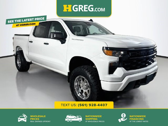 Used 2023 Chevrolet Silverado 1500 Custom RWD image 1