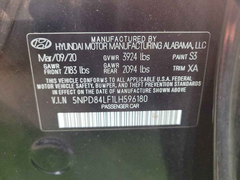 Used 2020 Hyundai Elantra SEL w/ Cargo Package (C1) FWD image 33
