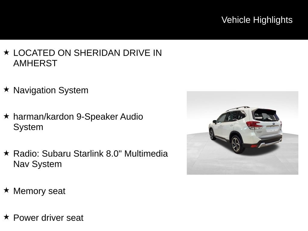 Certified 2023 Subaru Forester Touring AWD/4WD image 5