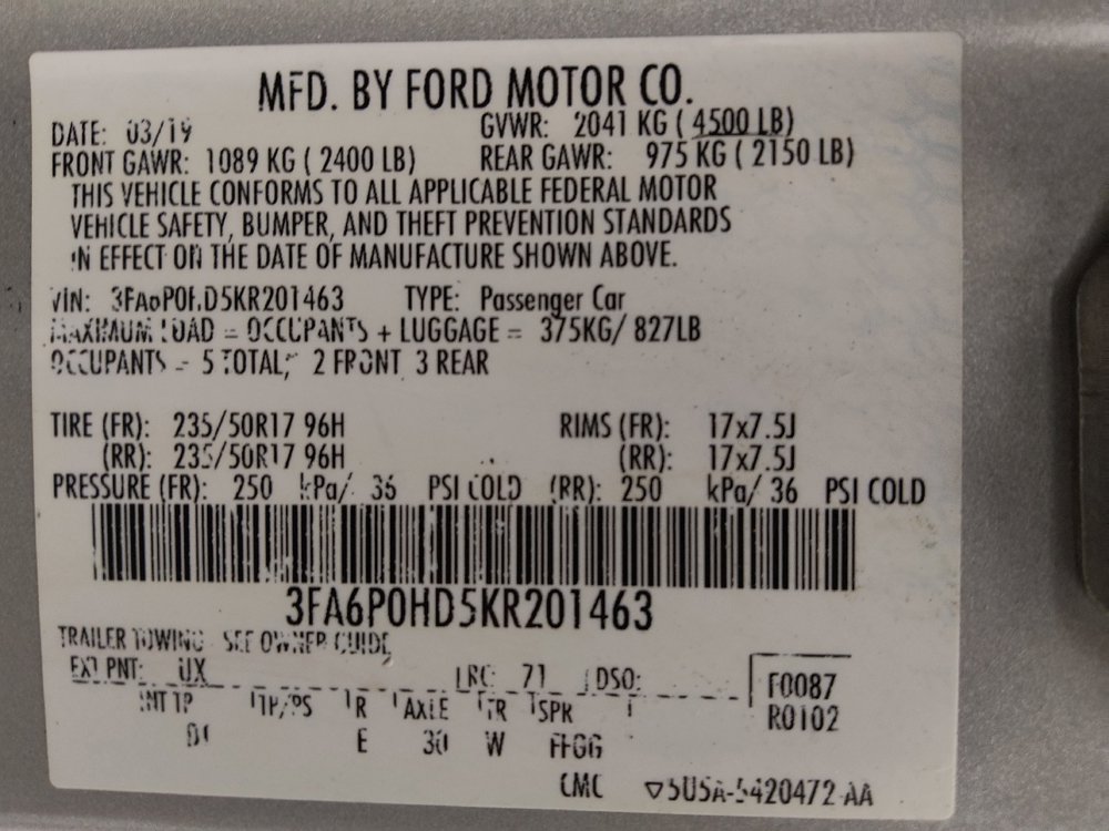 Used 2019 Ford Fusion SE FWD image 33