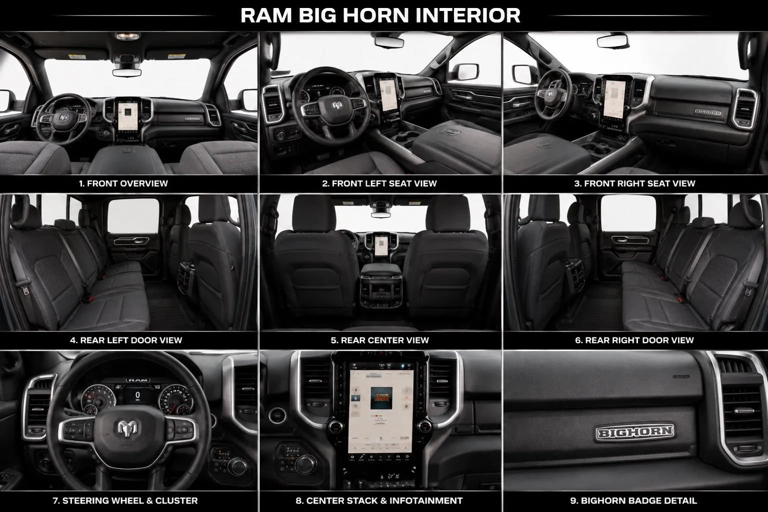 Used 2026 RAM 1500 Big Horn AWD/4WD image 16