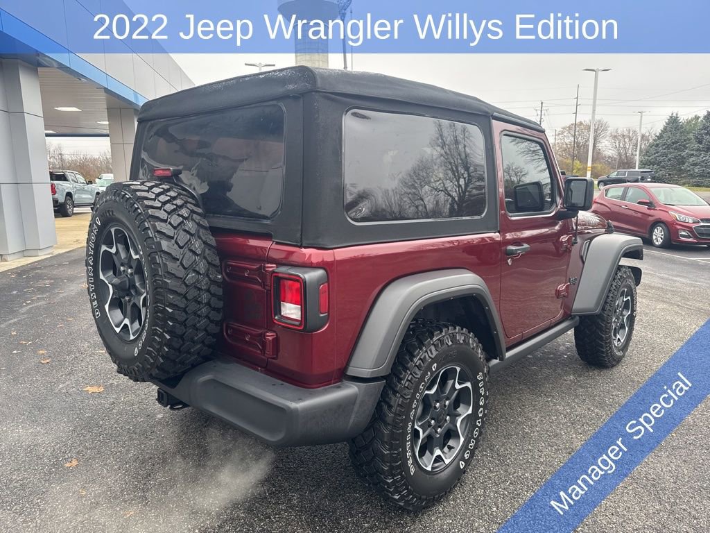 Used 2022 Jeep Wrangler Willys image 3