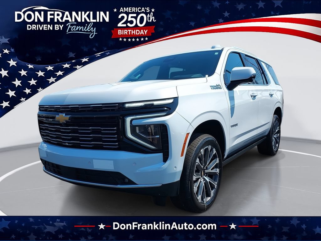 New 2026 Chevrolet Tahoe High Country