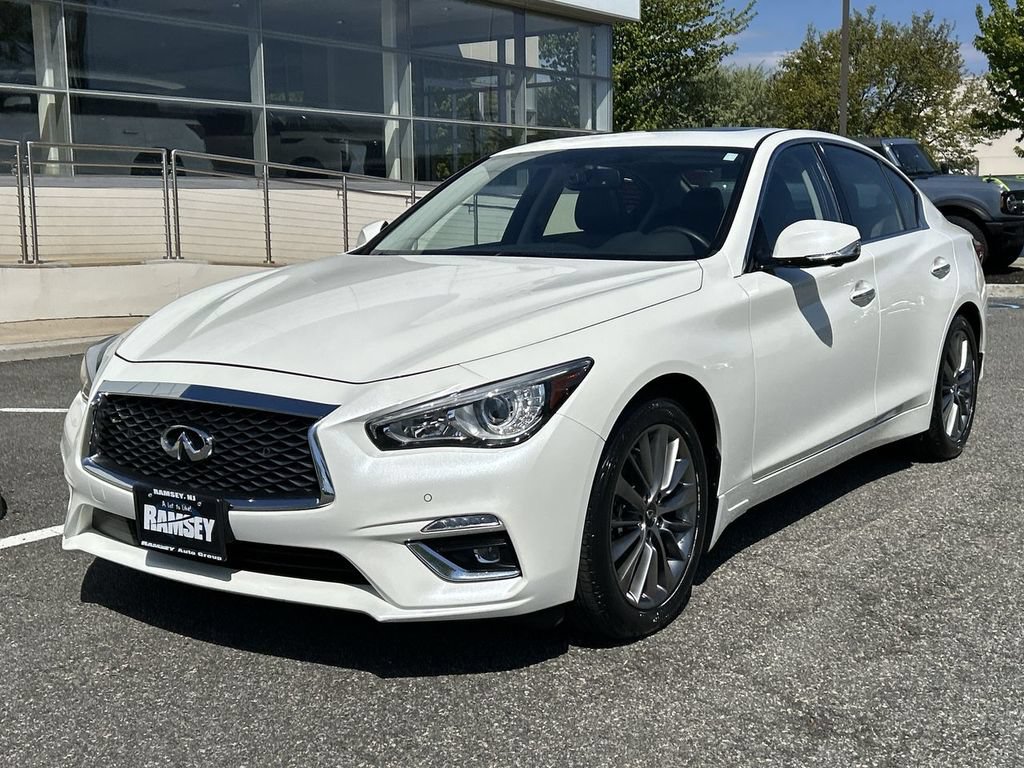 Certified 2023 INFINITI Q50 Luxe w/ Cargo Package AWD/4WD image 1