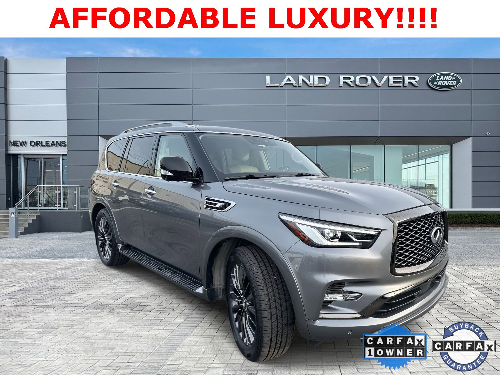 Certified 2021 INFINITI QX80 Premium Select w/ Cargo Package image 4