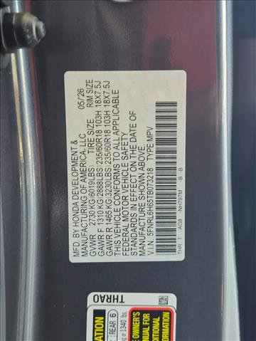 New 2026 Honda Odyssey EX-L image 17