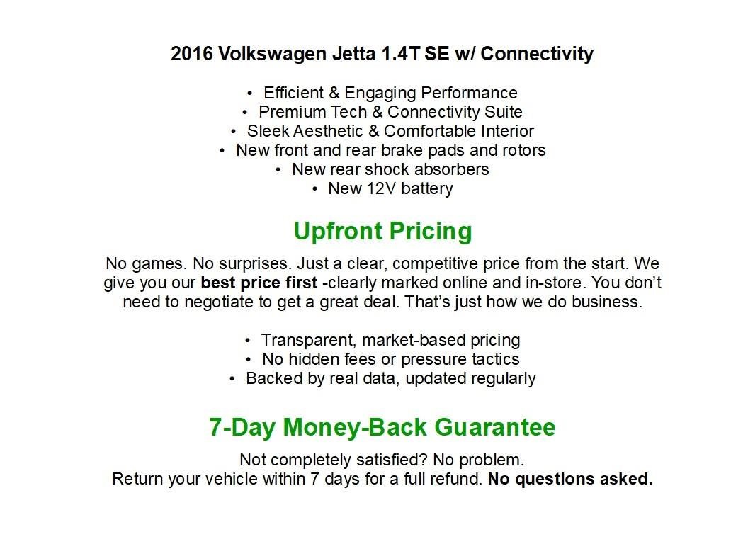 Used 2016 Volkswagen Jetta SE