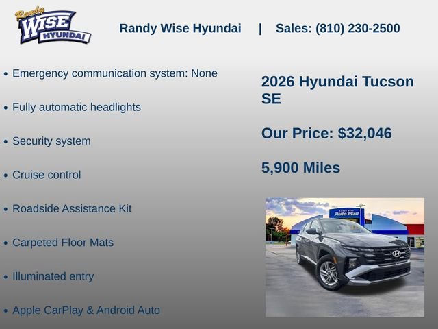 New 2026 Hyundai Tucson SE AWD/4WD image 10