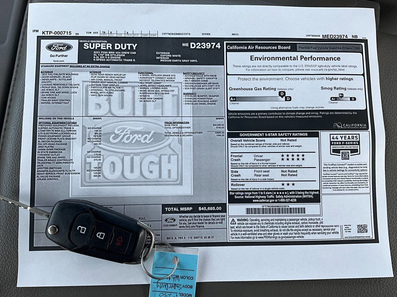 Used 2021 Ford F250 XL w/ Power Equipment Group AWD/4WD image 18