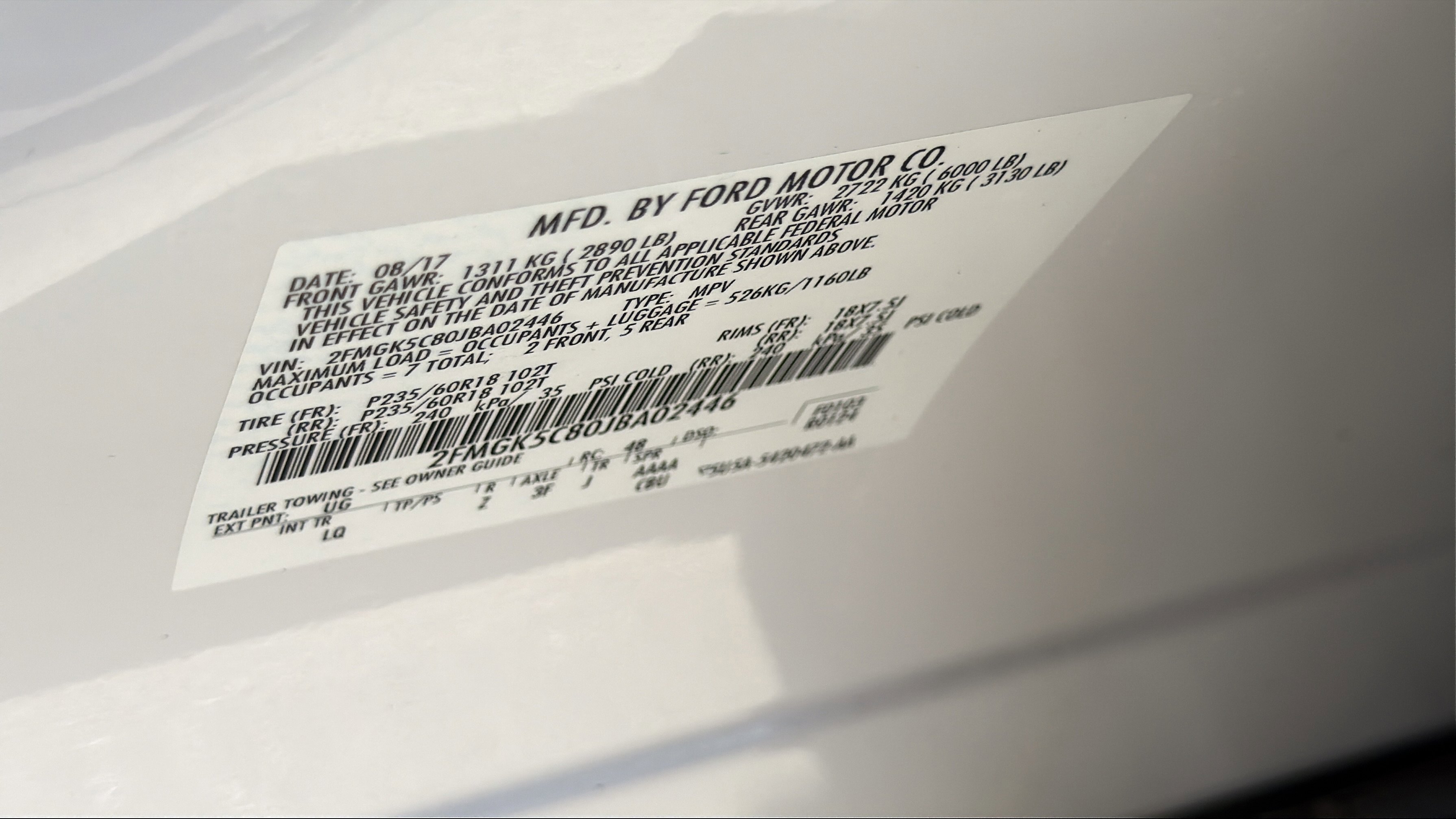 Used 2018 Ford Flex SEL w/ Equipment Group 202A image 36