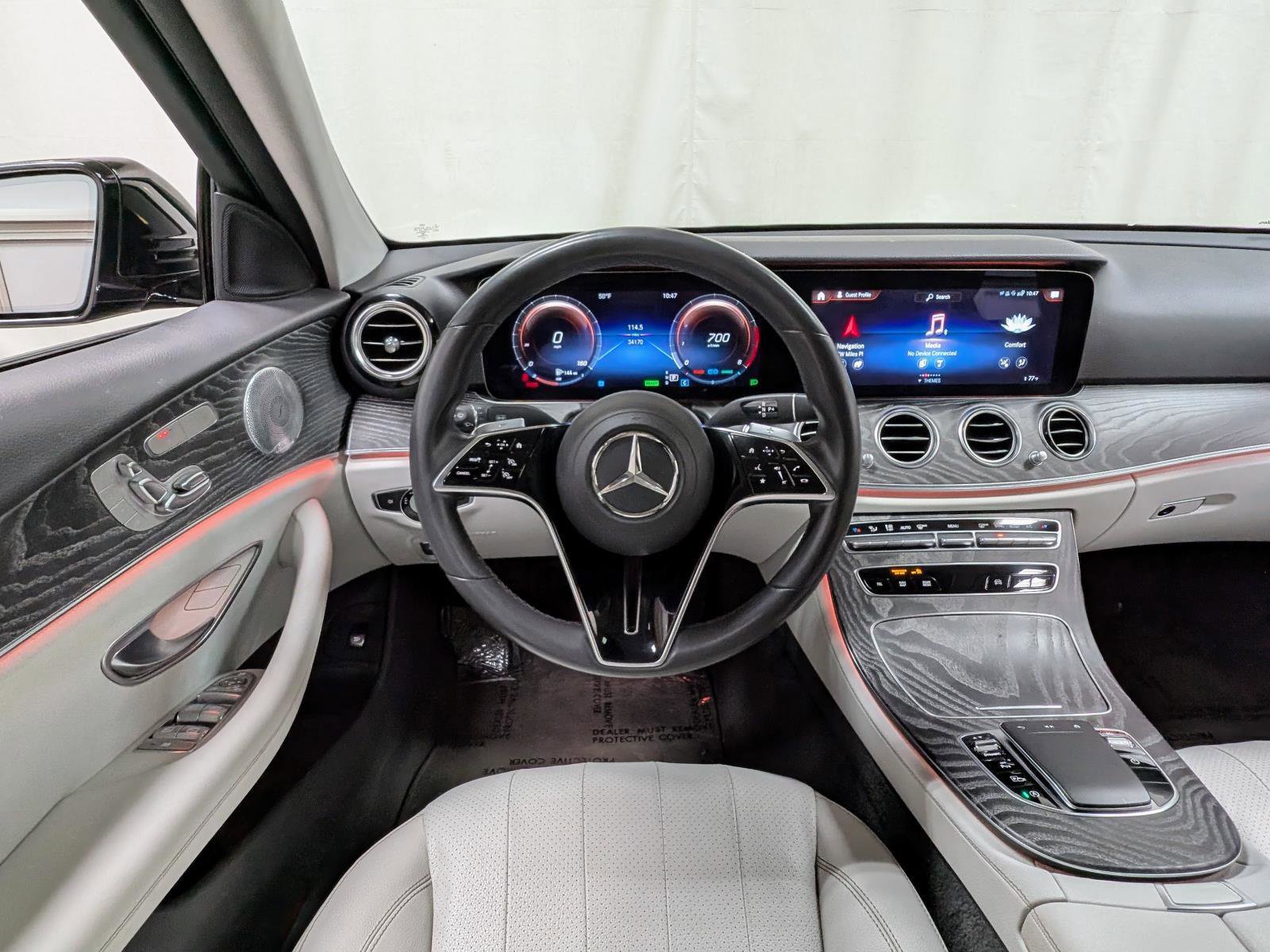 Used 2021 Mercedes-Benz E 450 4MATIC Sedan w/ Premium Package image 2