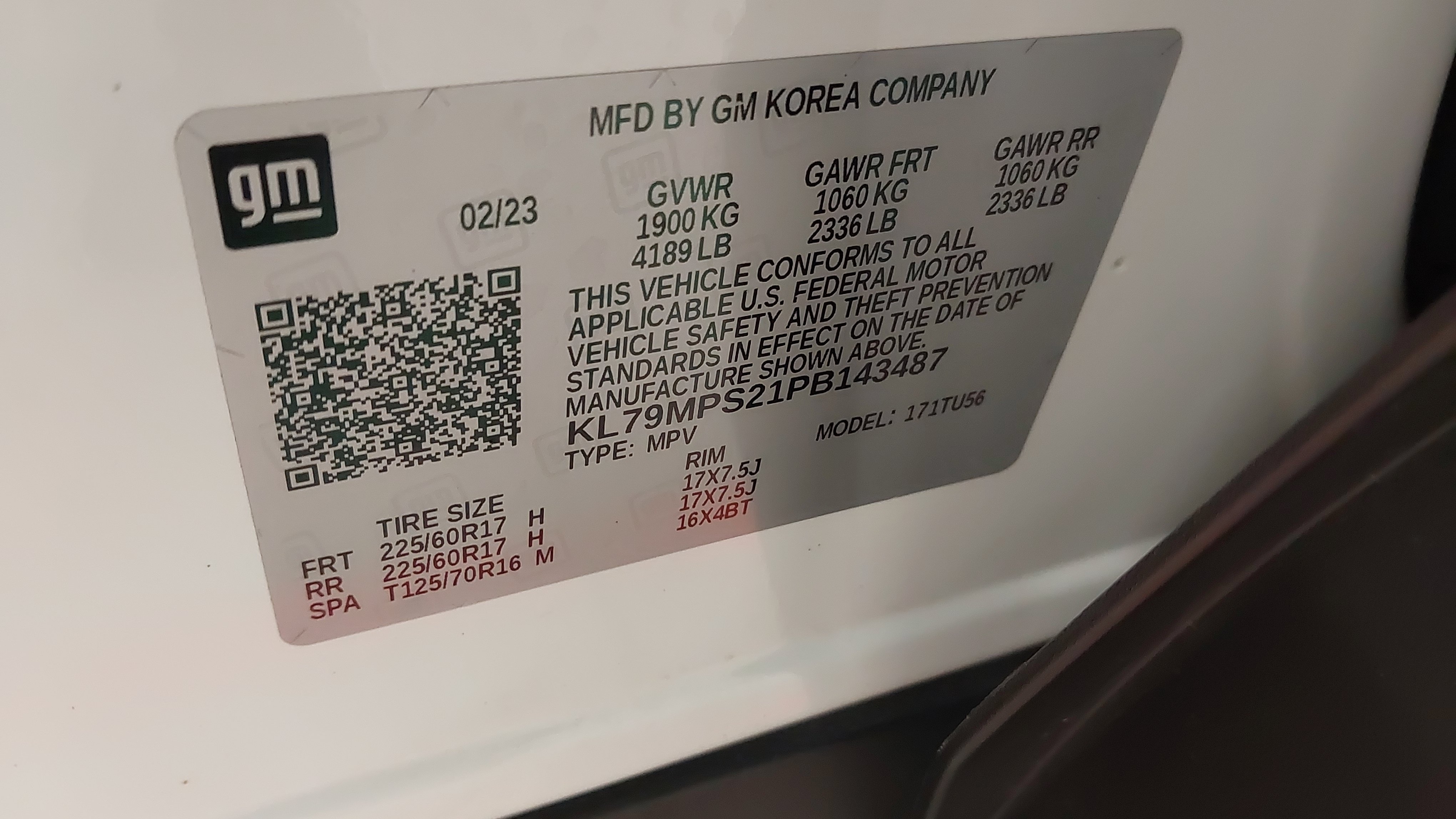 Certified 2023 Chevrolet TrailBlazer LT w/ Convenience Package FWD image 34