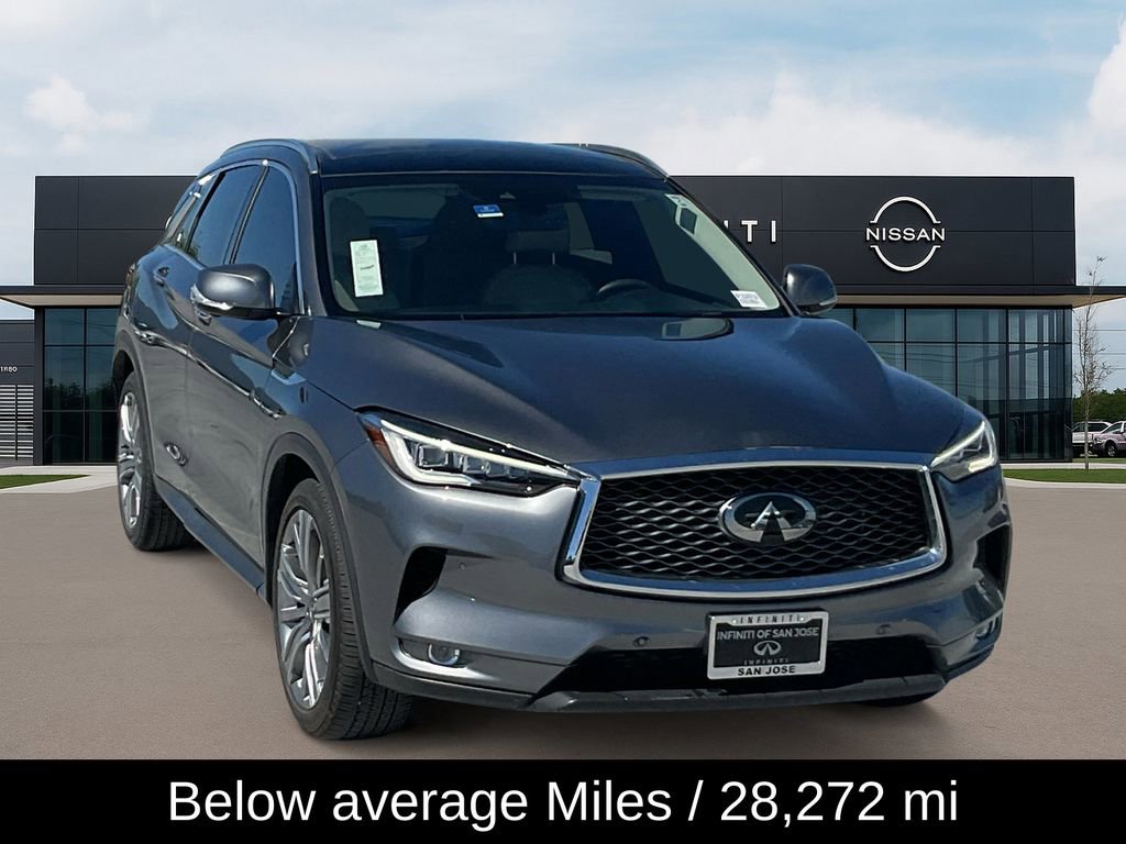 Used 2022 INFINITI QX50 Sensory image 3