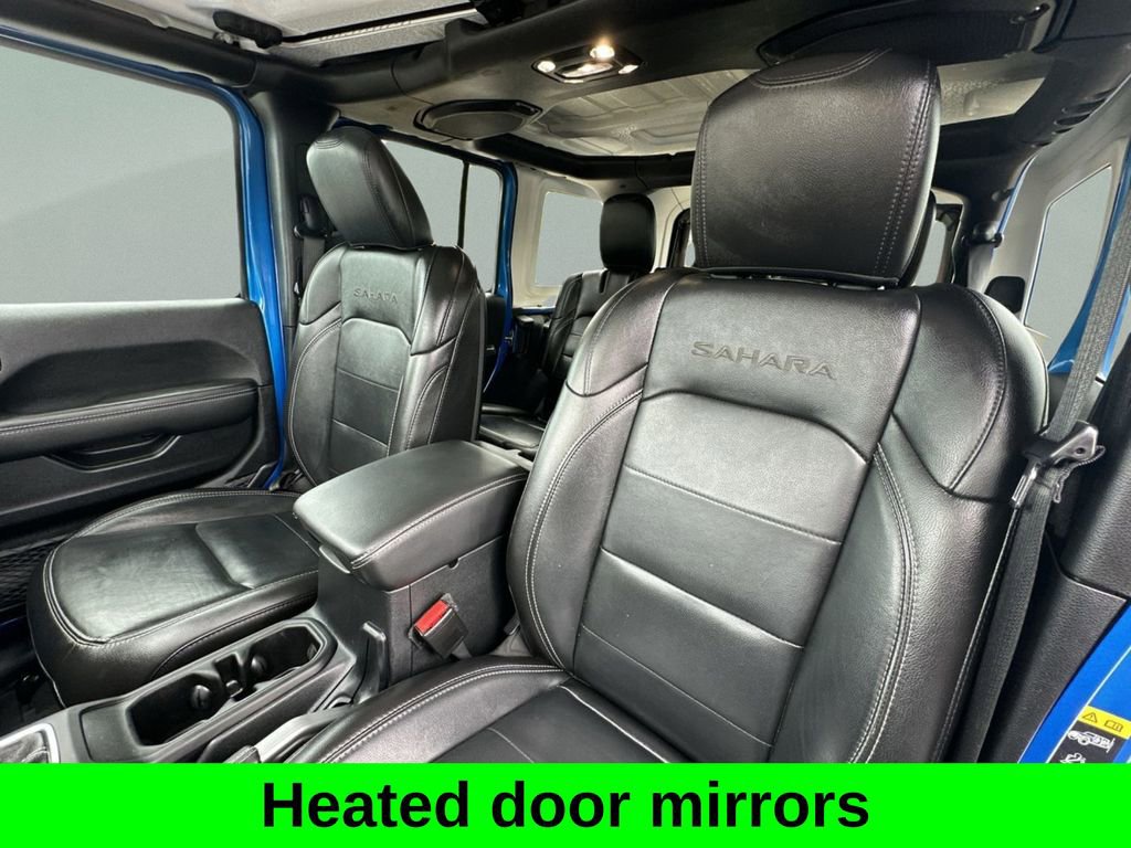 Used 2021 Jeep Wrangler Unlimited Sahara w/ Cold Weather Group AWD/4WD image 14