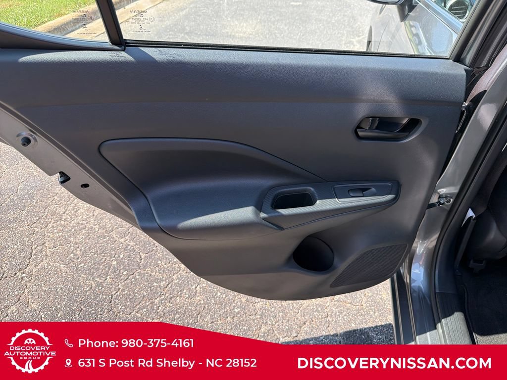 Certified 2025 Nissan Versa S w/ Trunk Package FWD image 27