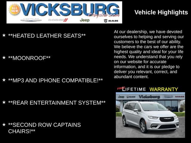 Used 2024 Chrysler Pacifica Pinnacle w/ Trailer Tow Group image 19