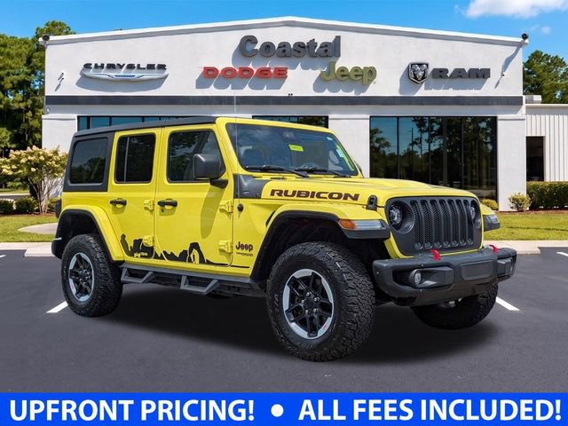 Used 2022 Jeep Wrangler Unlimited Rubicon w/ Steel Bumper Group AWD/4WD image 1